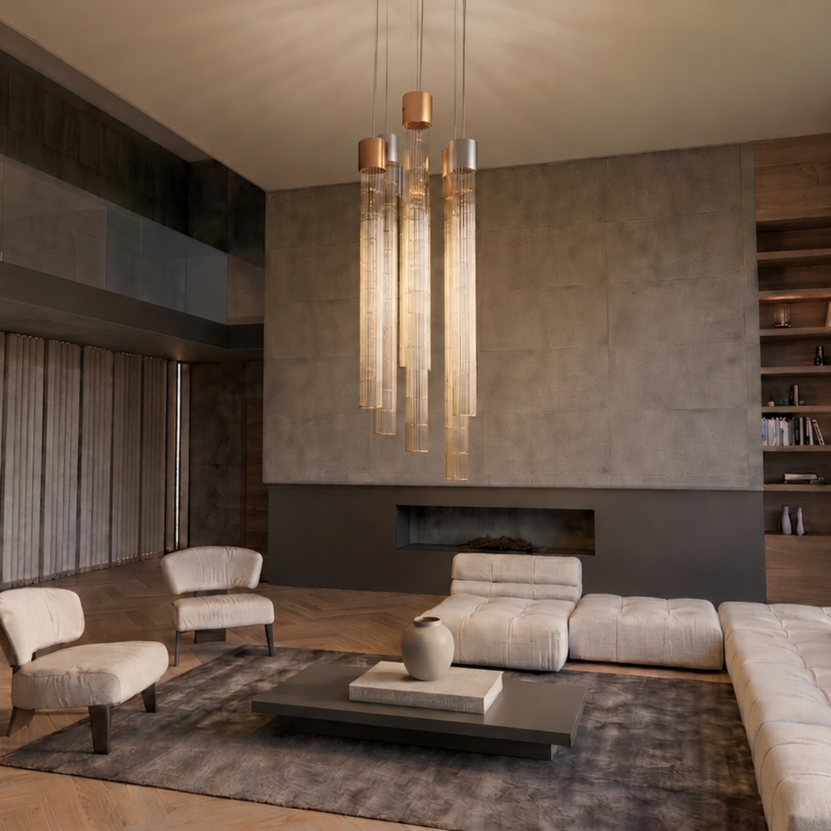 Závesné LED svietidlo Stelar 183 Stainless Steel – Obrázok 15